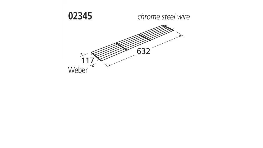 02345 BBQ Warming Rack - Weber 3 02345 BBQ Warming Rack - Weber