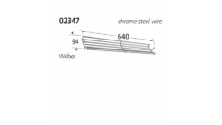 02347 BBQ Cradle Rack - Weber