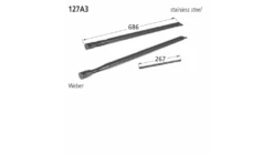 127A3 BBQ Burner - Weber