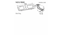 14212-78202 BBQ Burner - Broil King