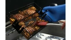 Grill Pro Deluxe Non-Stick Flat Spit Basket -THE BBQ SHOP 24785205 1000x563 1
