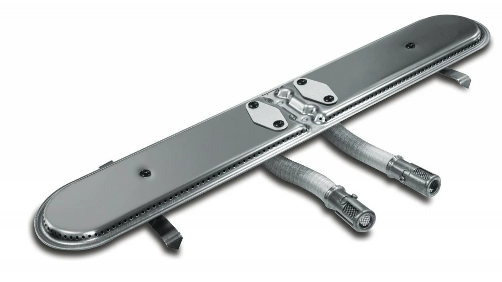 BBQ Grill Pro 19' Twin Stainless Steel Bar Burner With 2 Flexible 7.5'/10.5' Venturis 3 BBQ Grill Pro 19' Twin Stainless Steel Bar Burner With 2 Flexible 7.5'/10.5' Venturis