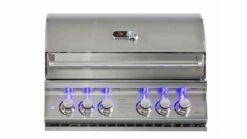 Whistler Grills - Burford 4 Built In Gas BBQ - Free Cover & Rotisserie