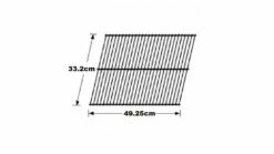 50301 BBQ Porcelain Steel Grill - Sterling