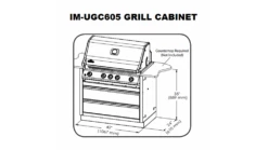 Napoleon Oasis 200 - LEX605 - Island Gas BBQ -THE BBQ SHOP 60520grill20cabinet 1000x563 1