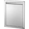 Napoleon Stainless Steel Built In Single Door - BI-1824-1D -THE BBQ SHOP BI 1824 1D Ang Closed 800px 1000x563 1