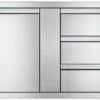 Napoleon Stainless Steel Built In Door And Drawer Combo - BI-3624-1D3DR 1 Napoleon Stainless Steel Built In Door And Drawer Combo - BI-3624-1D3DR -THE BBQ SHOP BI36241D3DR 1000x563 1