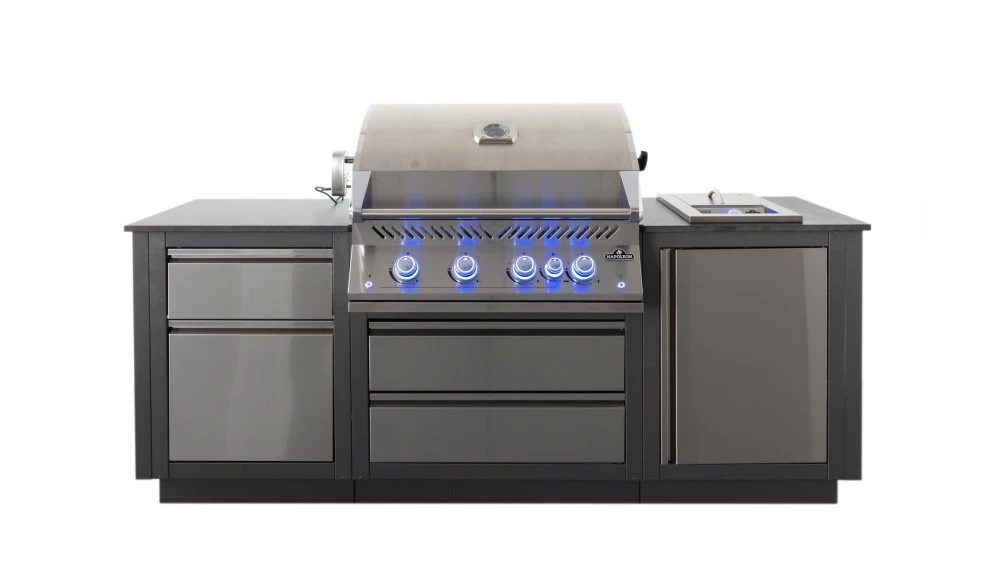 Napoleon Oasis Compact 105 Outdoor Kitchen - Free Cover & Rotisserie 3 Napoleon Oasis Compact 105 Outdoor Kitchen - Free Cover & Rotisserie