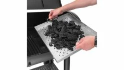 Broil King Smoke 500 Offset Smoker -THE BBQ SHOP BK Smoke Charcoal20Tray 02 1000x563 1