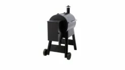 Traeger - Pro 22 Pellet BBQ - Free Cover & Folding Front Shelf -THE BBQ SHOP Grill20420Por202220Blue 1000x563 2