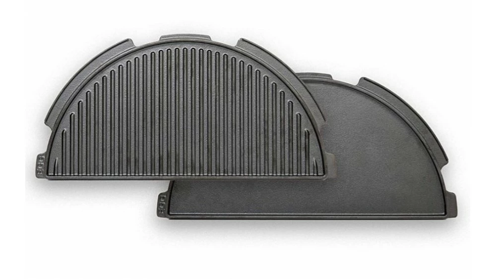 Big Green Egg - Cast Iron Plancha Griddle (Half Moon) For XL EGGspander 122995 3 Big Green Egg - Cast Iron Plancha Griddle (Half Moon) For XL EGGspander 122995