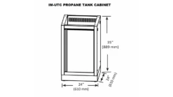 Napoleon Oasis 400 - PRO825 - Island Gas BBQ - Free Rotisserie 25 Napoleon Oasis 400 - PRO825 - Island Gas BBQ - Free Rotisserie -THE BBQ SHOP IM UTC20PROPANE20TANK20CABINET 1000x563 1