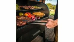 Traeger - Ironwood D2 885 Pellet BBQ - Free Cover And Front Folding Shelf -THE BBQ SHOP Ironwood 885 2 1000x563 1