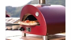 Alfa Forni Moderno Portable Pizza Oven - Antique Red -THE BBQ SHOP PORTABLE20GAS20ANTIQUE20RED20 20Lifestyle2020 1000x563 1
