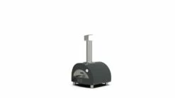 Alfa Forni Moderno Portable Pizza Oven - Ardesia Grey -THE BBQ SHOP PORTABLE20GAS20SLATE20GREY20 20White20wall208 1000x563 1