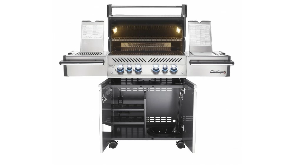 Napoleon Prestige PRO500RSIBNSS-3-GB Natural Gas BBQ - Free Rotisserie And Cover 4 Napoleon Prestige PRO500RSIBNSS-3-GB Natural Gas BBQ - Free Rotisserie And Cover - Image 2