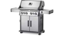 Napoleon Rogue RSE525RSIBPSS-1-GB Gas BBQ - Free Cover & Accessories -THE BBQ SHOP Rogue 1 RSE525 Prod Ang SS KnobsOn 1000x563 1