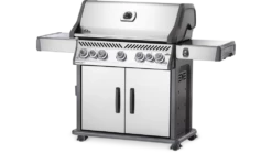 Napoleon Rogue RSE625RSIBPSS-1-GB Gas BBQ - Free Cover & Accessories -THE BBQ SHOP Rogue 1 RSE625 Prod Ang SS KnobsOn 1000x563 1