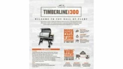 Traeger - Timberline D2 1300 Pellet BBQ - Free Cover -THE BBQ SHOP Timberline1300 capture 1000x563 1