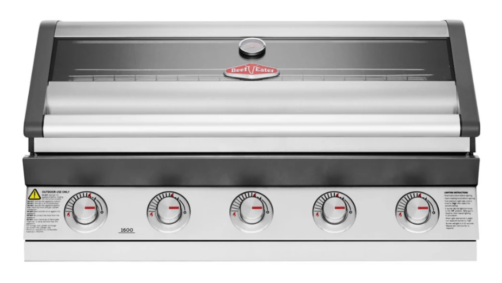 Beefeater 1600S Built In 5 Burner Gas BBQ 3 Beefeater 1600S Built In 5 Burner Gas BBQ
