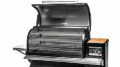 Traeger - Timberline D2 1300 Pellet BBQ - Free Cover -THE BBQ SHOP bf grills timberline 1300 tfb01wlb on white 012 1000x563 1
