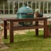 Big Green Egg XL Premium Royal Mahogany Table Bundle -THE BBQ SHOP big gree egg xl premium mahogany table 2 1000x563 1