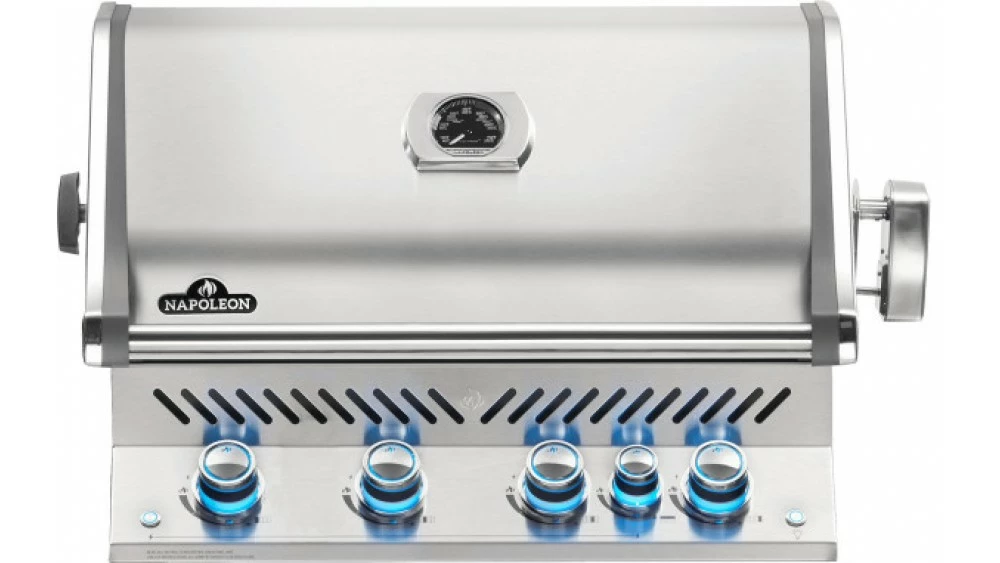 Napoleon Prestige BIPRO500RBPSS-3-GB Built In Gas BBQ - Free Rotisserie And Cover 3 Napoleon Prestige BIPRO500RBPSS-3-GB Built In Gas BBQ - Free Rotisserie And Cover