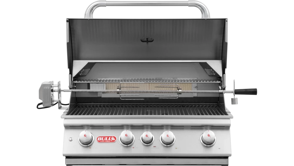 Bull Angus Built In LPG Gas BBQ 4 Bull Angus Built In LPG Gas BBQ - Image 2