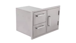 Whistler Grills Stainless Steel Door And Double Drawer Combo