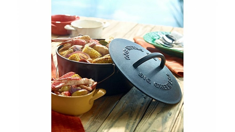 Big Green Egg Cast Iron Dutch Oven 4 Big Green Egg Cast Iron Dutch Oven - Image 2