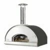 Fontana - Mangiafuoco Built In Wood Pizza Oven - Anthracite -THE BBQ SHOP mangiafuoco20built20in20wood20anthracite 1000x563 1