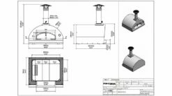 Fontana - Mangiafuoco Built In Wood Pizza Oven - Stainless Steel -THE BBQ SHOP mangiafuoco20built20in20wood20stainless20steel202 1000x563 1