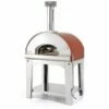 Fontana - Mangiafuoco Wood Pizza Oven With Trolley - Rosso -THE BBQ SHOP mangiafuoco20trolley20wood20rosso 1000x563 1