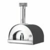 Fontana - Margherita Built In Wood Pizza Oven - Anthracite -THE BBQ SHOP margherita20built20in20wood20anthracite 1000x563 1