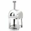 Fontana - Margherita Gas Pizza Oven With Trolley - Stainless Steel 1 Fontana - Margherita Gas Pizza Oven With Trolley - Stainless Steel -THE BBQ SHOP margherita20trolley20in20stainless20steel202 1000x563 1