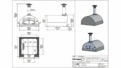 Fontana - Marinara Built In Wood Pizza Oven - Anthracite 5 Fontana - Marinara Built In Wood Pizza Oven - Anthracite -THE BBQ SHOP marinara20built20in20wood20anthracite202 1000x563 1