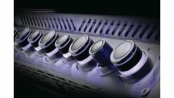 Napoleon Prestige PRO665RSIBNSS-3-GB Natural Gas BBQ - Free Rotisserie And Cover -THE BBQ SHOP pro 665 lights purple 1000x563 8