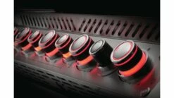 Napoleon Prestige PRO665RSIBNSS-3-GB Natural Gas BBQ - Free Rotisserie And Cover -THE BBQ SHOP pro 665 lights red 1000x563 8